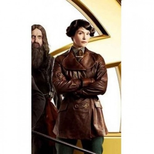 The Kings Man Polly Leather Coat